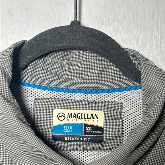 Magellan Gray Short Sleeve Shirt - Picture 3 of 3